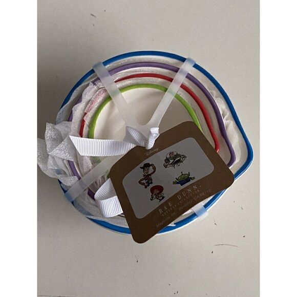 Rae Dunn Toy Story Pixar Measuring Cups Woody Buzz Aliens Jesse Ceramic NEW - Picture 4 of 9